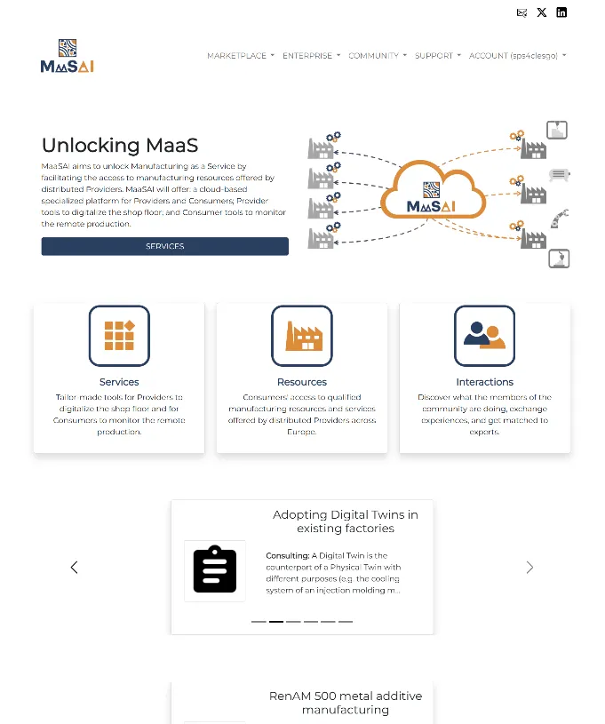 CMM landing page